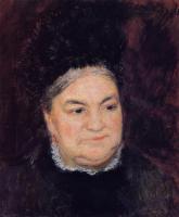 Renoir, Pierre Auguste - Portrait of an Old Woman, Madame le Coeur